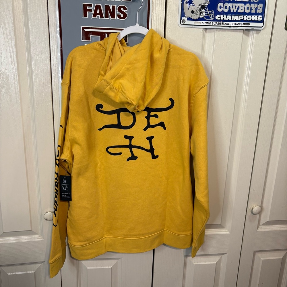 Ed Hardy Yellow Tiger Graphic Hoodie - Picture 2 of 9